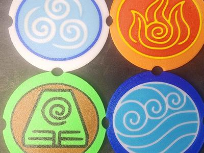 Four Nations Avatar Ash Tray 