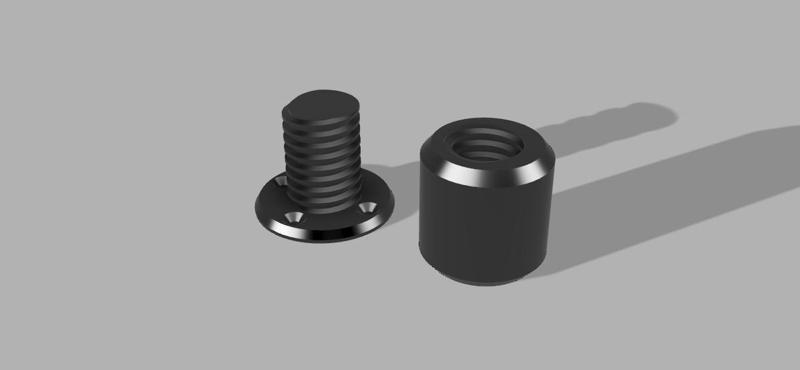 Furniture adjustable leg