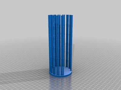 Coton dispenser bamboo - distributeur coton