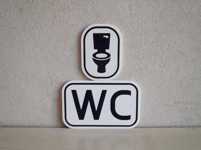 WC signs