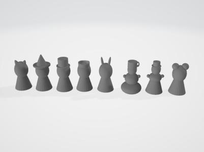 Custom 3D-Printed Game Pieces for Board Games