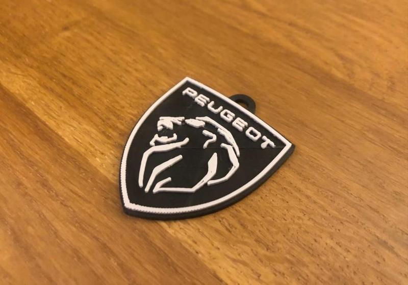 Peugeot keychain 2021