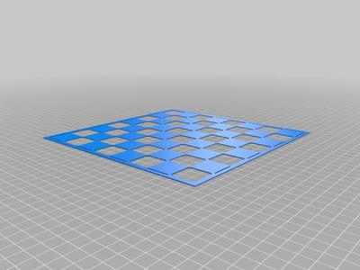 Stencil for 20x20 cm Chess