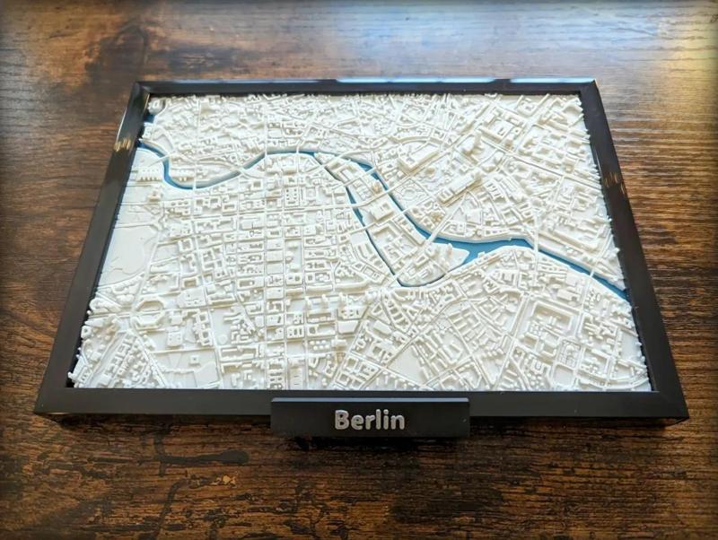Berlin Germany 3D Miniature   