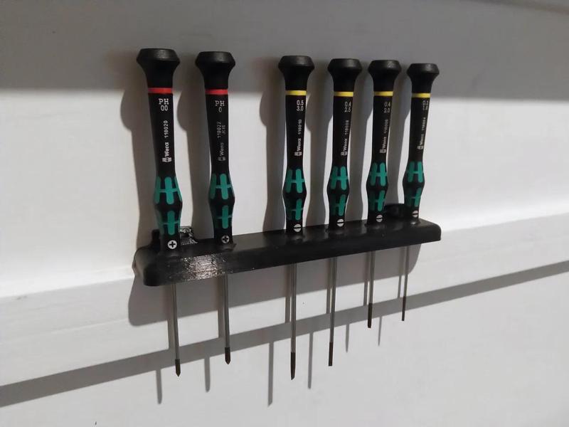 Wera kraftform micro wall mountable rack   