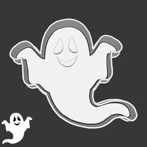 Halloween cookie cutters - ghost (style 16)