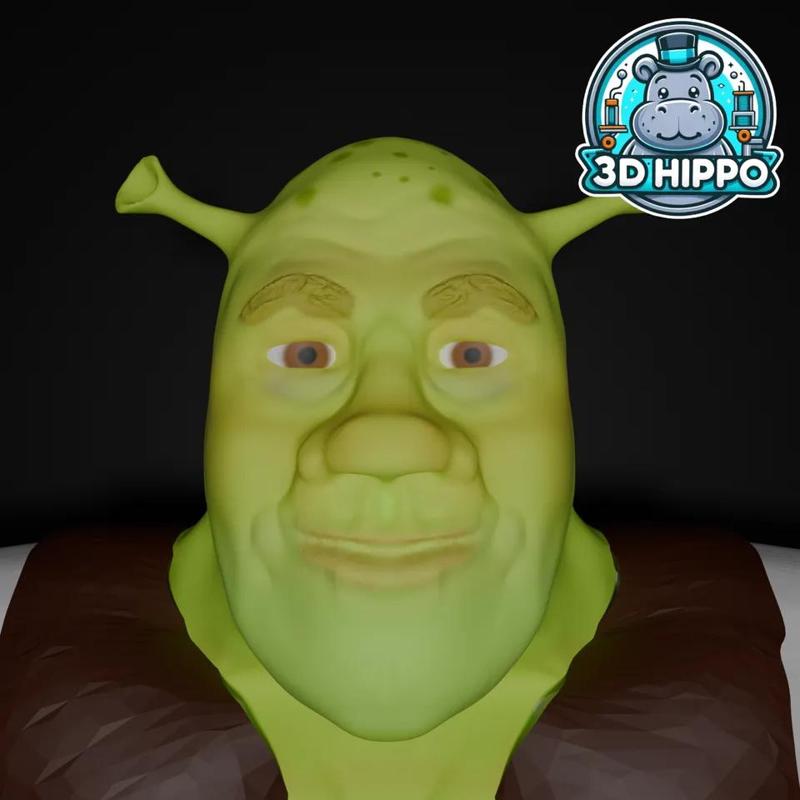 Fully Armatured and painted slightly more sexy Shrek   