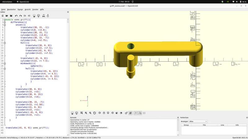 Schrankgriffe / Cabinet handles für / for Bürstner City Lux 1982   