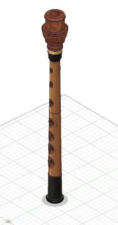 Bulgarian Bagpipes - Djura Gaida Chanter in Bb/F, Experimental   