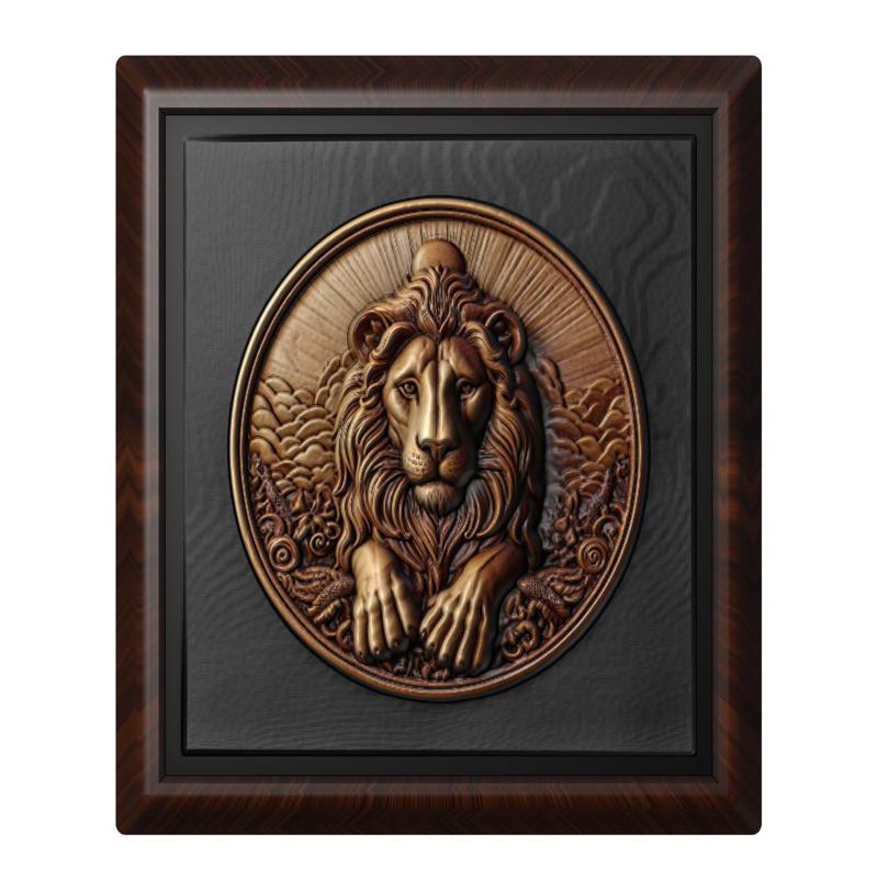 lion animal wall art relief wall decor