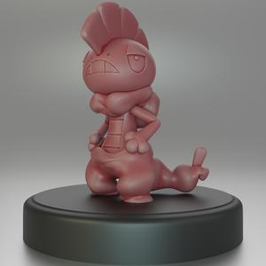 560- Scrafty Pokemon Figure