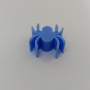 Spider Meeple Silhouette – 3D Printable Game Token