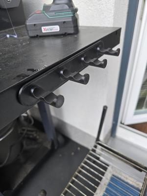 Grill utensil holder/hanger/hook