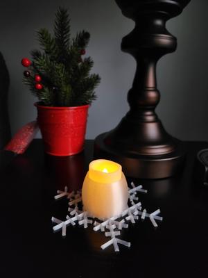 Snowflake Tealight Candle holder