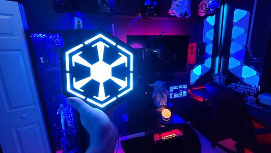 Star Wars Sith Empire LED Logo