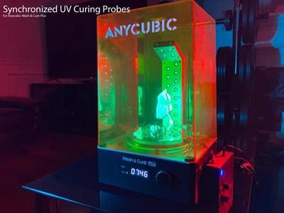 Synchronized UV Curing Addon for Wash and Cure Stations (Anycubic Plus).   
