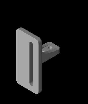 BLTouch Mounting Plate For Modular X Carriage by Elzariant