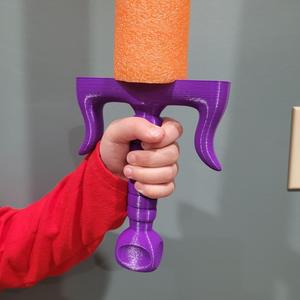 Pool Noodle Sword -  Waved Gem