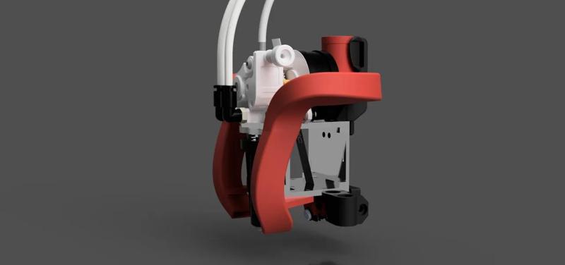 VzBot WaterCooled 3DO cam duct + mount   