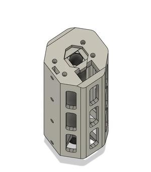 Mlok handguard but with deans connectors   
