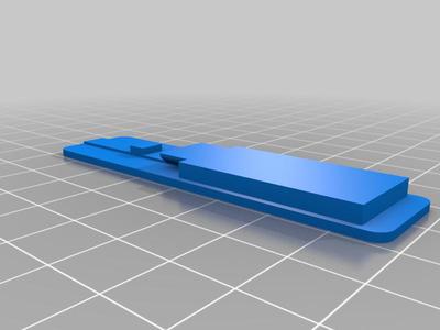 Mounting Bracket for Adhesive Strips