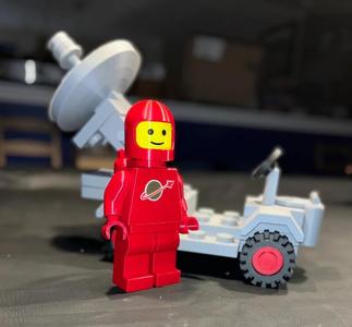 Mega-sized Brick Classic Space Radar Truck (5:1 scale)   