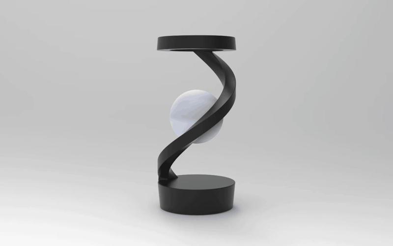 Optical illusion desk spinner 