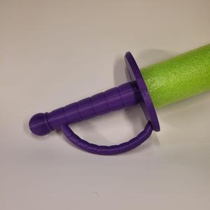 Pool Noodle Sword - Single Guarded