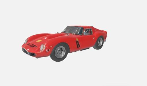Ferrari 250 GTO 1962 in 3D