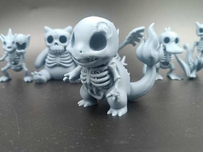 Charmander Skeleton/Zombi Pokemon  - Anime - Toy