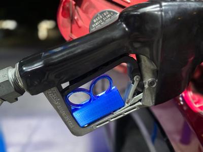 Gas Station Nozzle Stay Block
