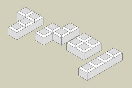 *Tetris-like blocks