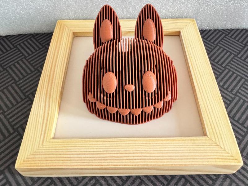 Layered Rabble Sculpture (no supports needed)