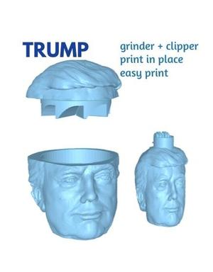 TRUMP CLIPPER LIGHTER AND GRINDER COVER