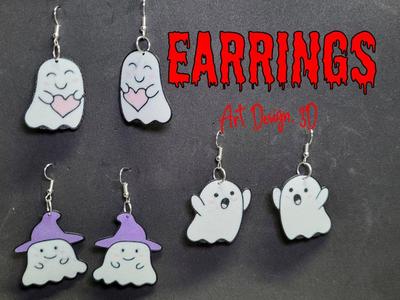 Cute Ghost Earrings
