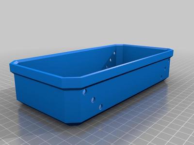 Slim packout index long bin