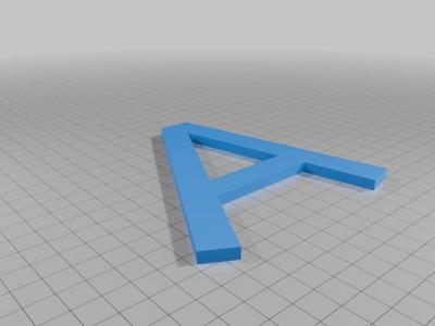 All Alphabet Letters Upper case A-Z Font: ABeeZee-Italic by Google Fonts (OFL License)