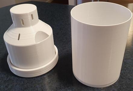 Campbell Planter - Self-Watering Planter - with Outer pot
