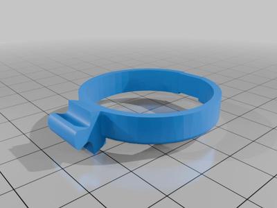 Reinforced split version of Phillips Norelco 3000 holder
