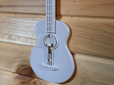 Acoustic Guitar Light Switch Cover