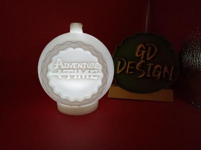 Adventure Time CHRISTMAS ORNAMENT TEALIGHT