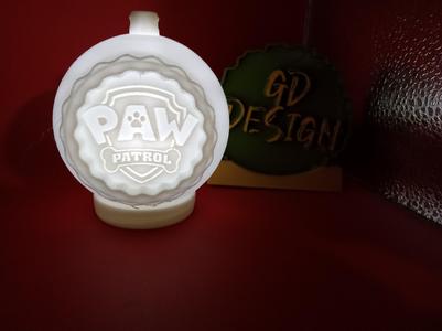 Paw Patrol Skye 3D Christmas Ornament Light
