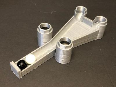 Marble Run Compatible Base/Finish Trough