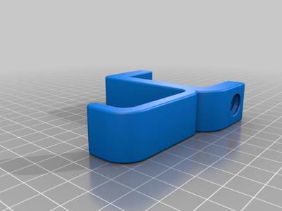 Clamp-on Headphone Holder Shortened
