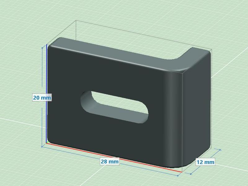 Storm door glass holder
