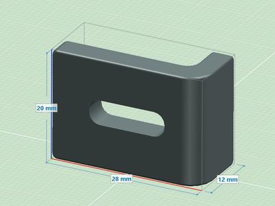Storm door glass holder