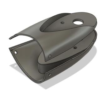 Cessna McFarlane Wingtip Adapter for Whelen Orion 650