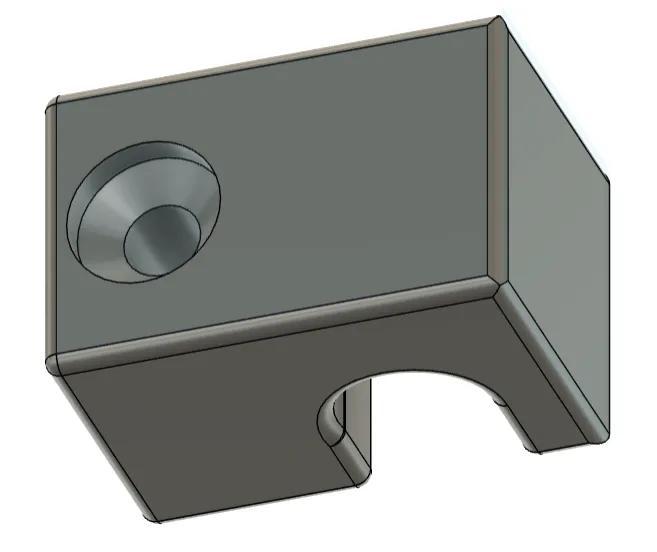 Držák koaxiálu. Cable holder   