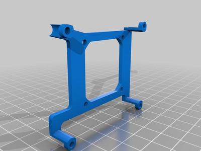 Fan Mount Raspberry Pi 4 (1 x 40mm) 