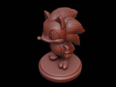 Hedgehog Animal Figure Printable